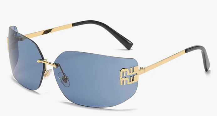 Women Rimless Fashion Sunglasses  - Weekend Shade 