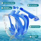 Underwater Scuba Anti-Fog Full Face Diving Mask