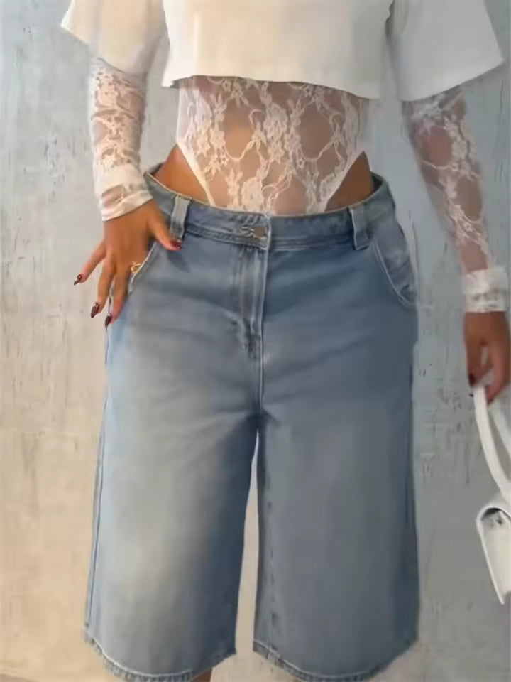 Sexy Fashion Crop Top Lace Full Sleeve Bodysuit