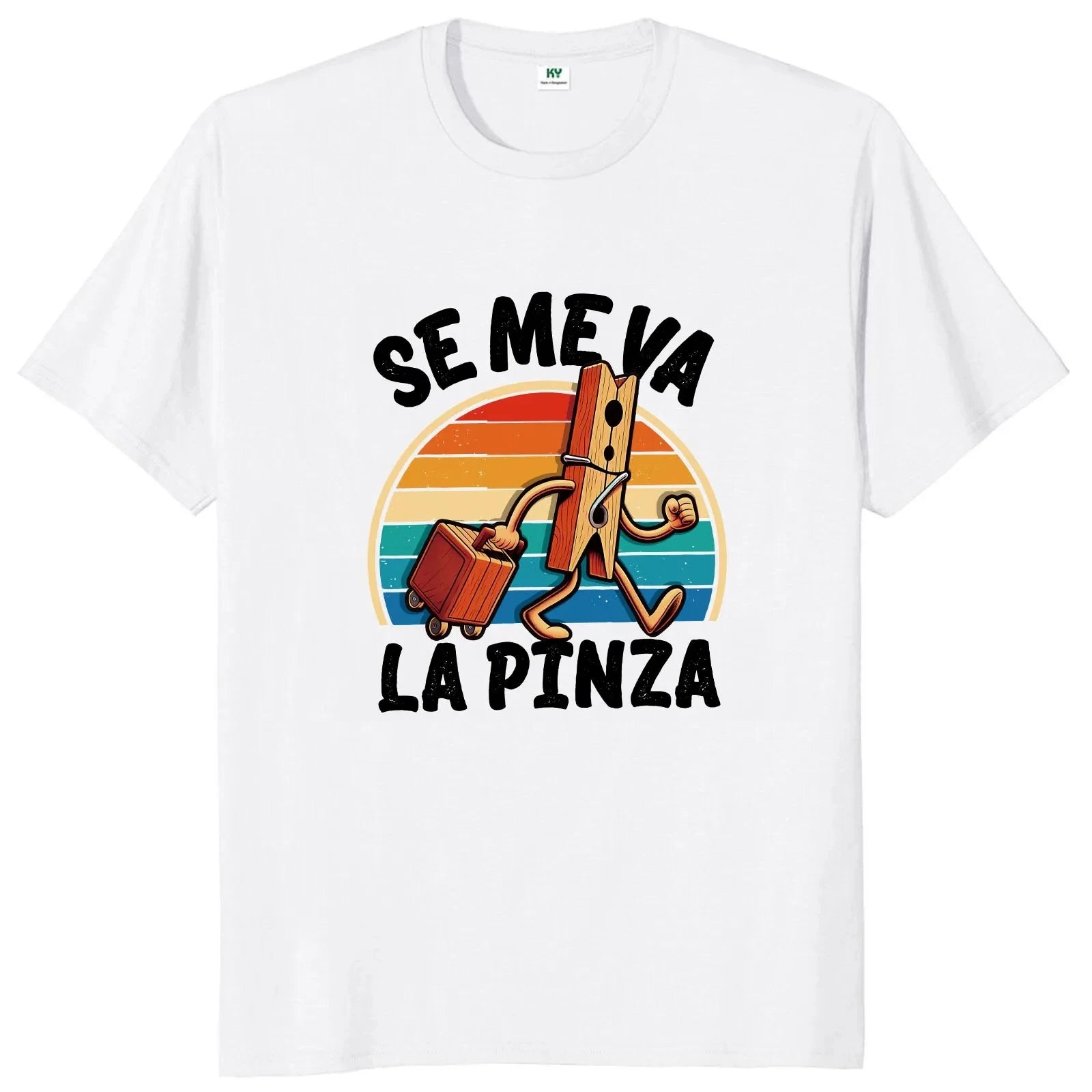 "Se Me Va La Pinza" Funny Spanish Joke T-Shirt