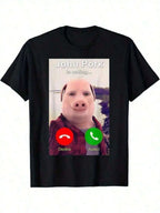 Funny John Pork Meme T-Shirt for Men