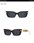 Edgy Cat Eye Sunglasses Weekend Shade Sunglasses