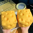 Giant Cheese Squishy Fidget Toy