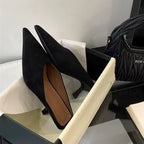 Charlotte Mini Heel Slide On Shoe