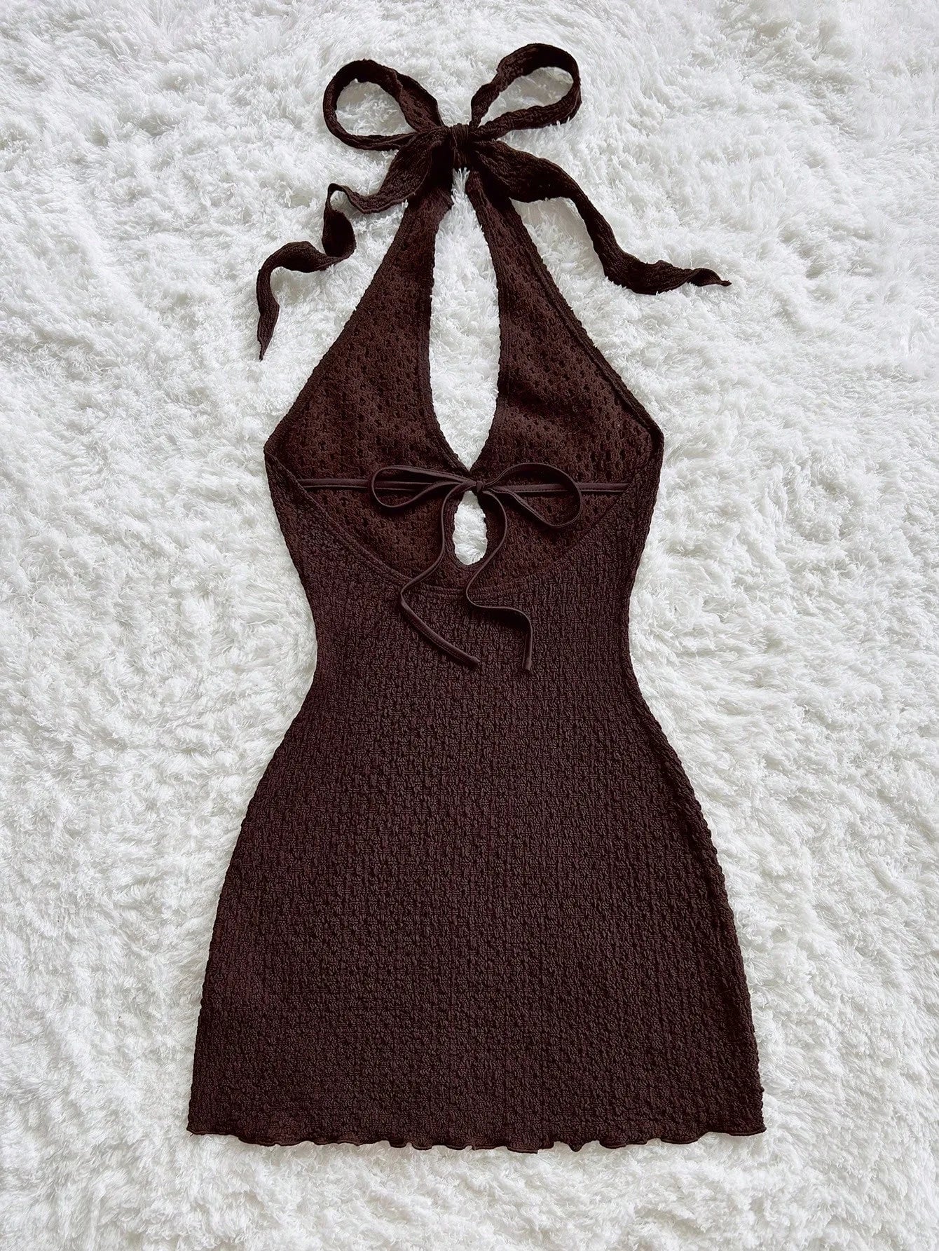 JuJu Backless Bohemian Mini Dress