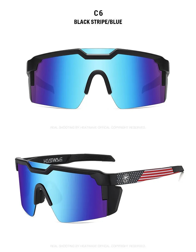 Heat Wave Outdoor Windproof Shield Sunglasses