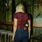 Malorie Floral Mesh Top