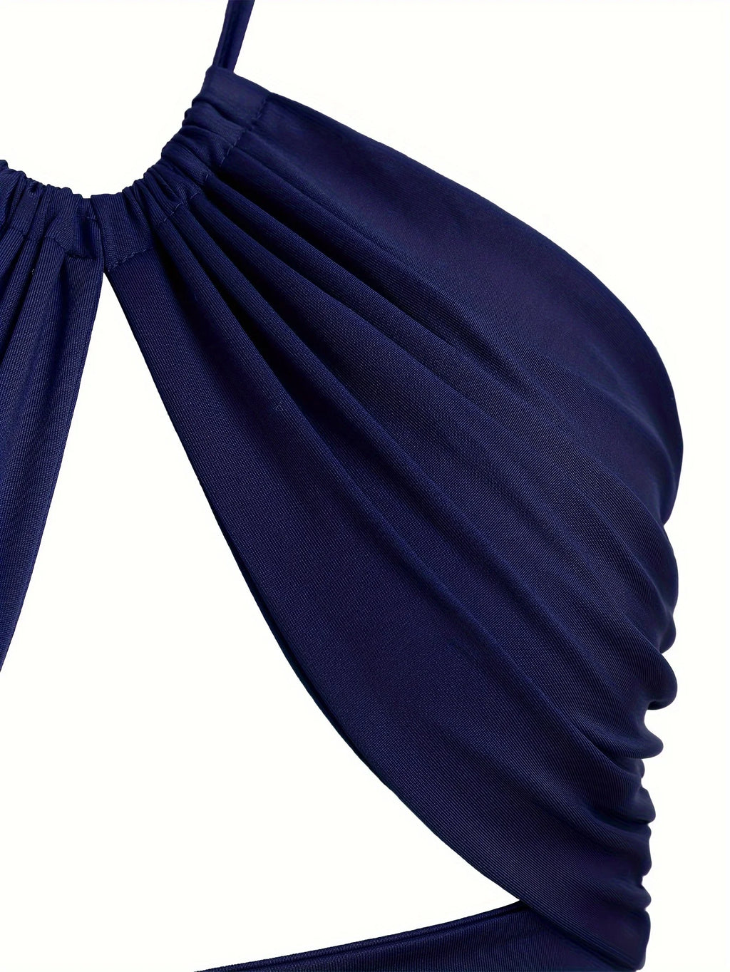 Philly Ruched Halter Crop Top