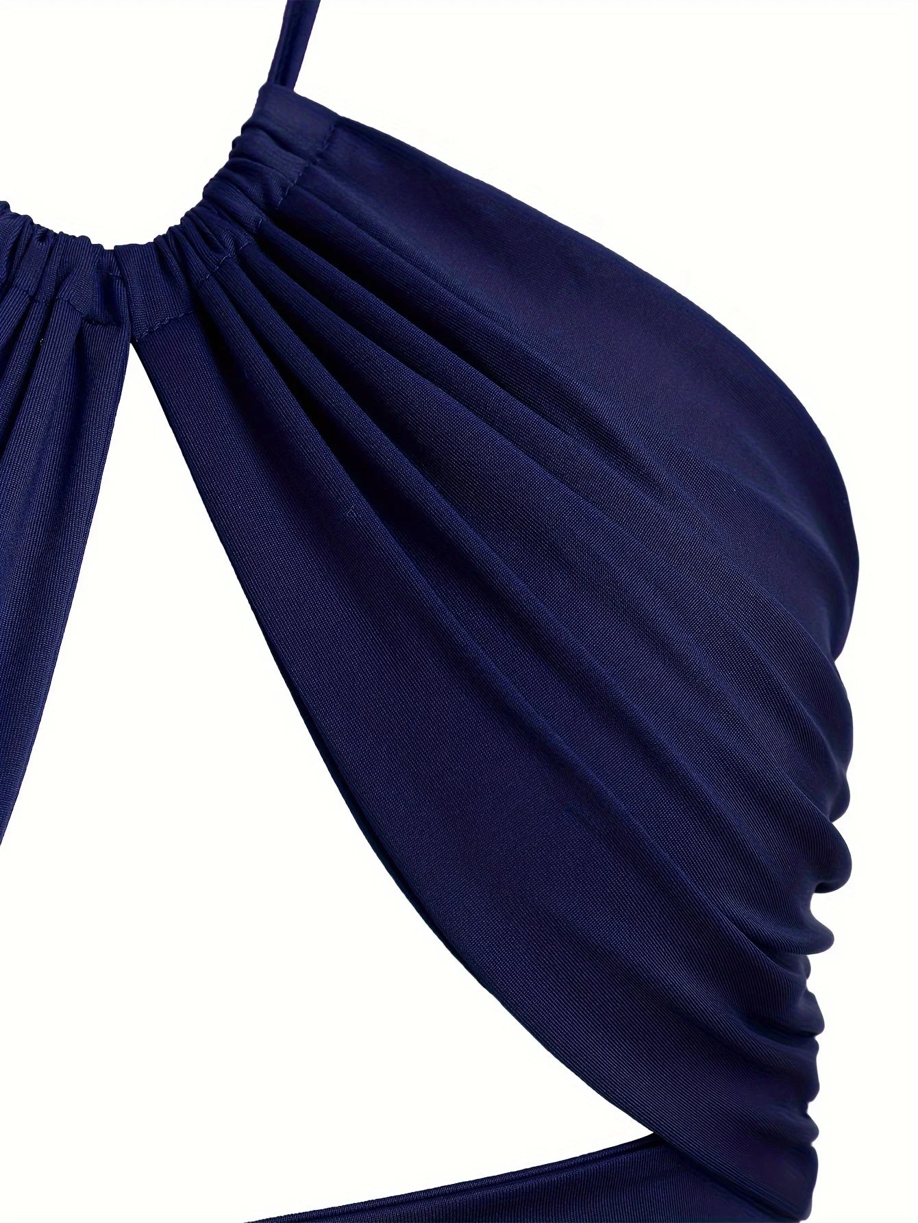 Philly Ruched Halter Crop Top