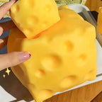 Giant Cheese Squishy Fidget Toy
