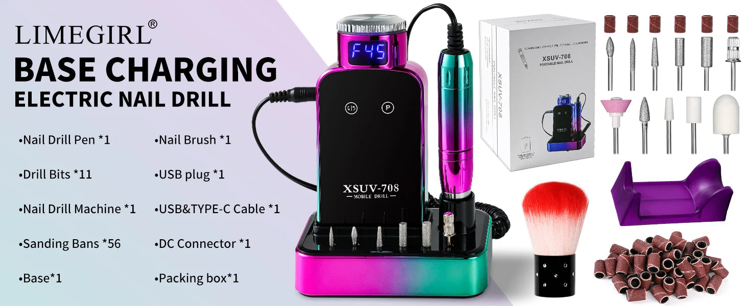 Professional Electric Nail Drill Machine