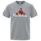 Malt Whiskey Printed T-Shirt – Funny Alcohol-Themed Oversized Tee for Men