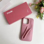 New Rhode DIY Lipstick Lip Holder Soft Silicone Phone Case