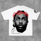 K Dot King Graphic T-Shirt - Weeknd Shop Online 