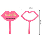 Custom Acrylic Lash Artist Handheld Mirror – Lip or Square Shape