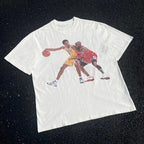 Vintage-Style Basketball Legends Graphic Tee