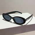 Women Oval Plastic Frame Sunglasses Weekend Shade Sunglasses