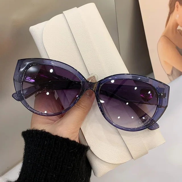 Vintage Cat Eye Women Sunglasses - Weekend Shade Sunglasses 
