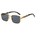 "Brandon" Square Men Plastic Frame Sunglasses Weekend Shade Sunglasses