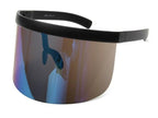 "Fashion Trendy" Visor Sunglasses - Weekend Shade Sunglasses