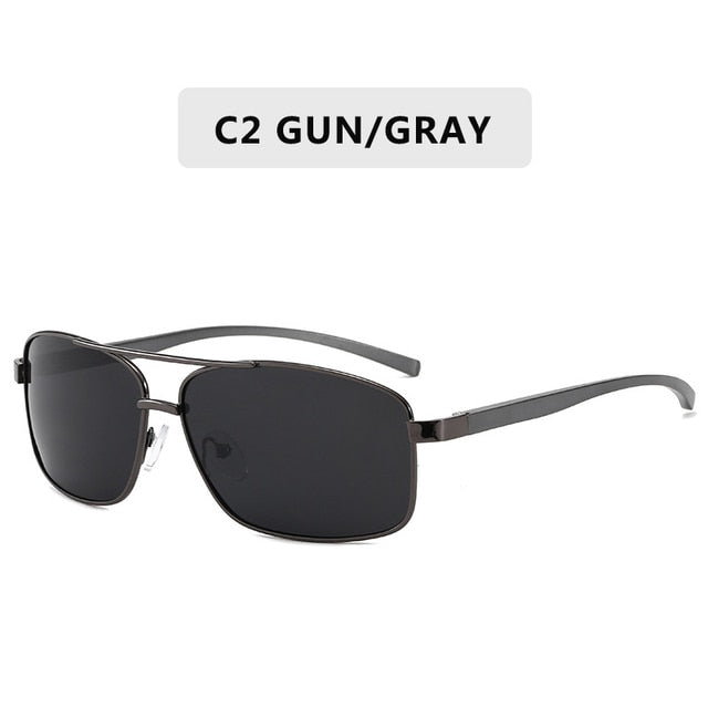 Driving Polarized Men's Aluminum Magnesium Frame