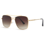 Men Fashion Rectangle Aviator Sunglasses
