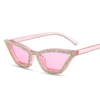 Rhinestone Cateye Iconic Sunglasses Weekend Shade Sunglasses