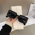 Vintage Square Plastic Frames Weekend Shade Sunglasses