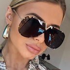 Modern Oversize Vintage Round Sunglasses Weekend Shade Sunglasses