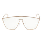 "High Life" Clear Frame Eyewear - Weekend Shade Sunglasses