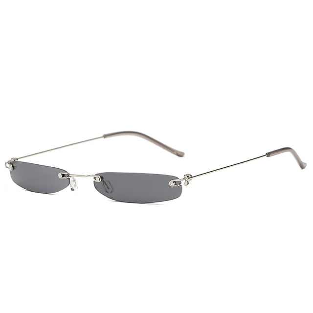 New Fashion Rimless Tiny Sunglasses