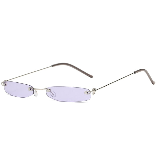 New Fashion Rimless Tiny Sunglasses