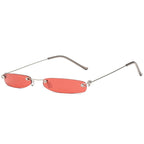 New Fashion Rimless Tiny Sunglasses