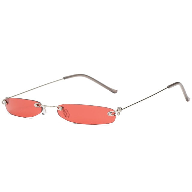 New Fashion Rimless Tiny Sunglasses