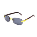 "GAME" Men's Rectangle Sunglasses - Weekend Shade Sunglasses