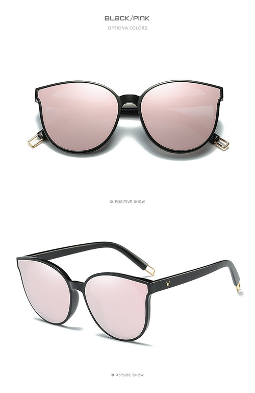 "On the gram" Flat Top Cateye Sunglasses Weekend Shade Sunglasses
