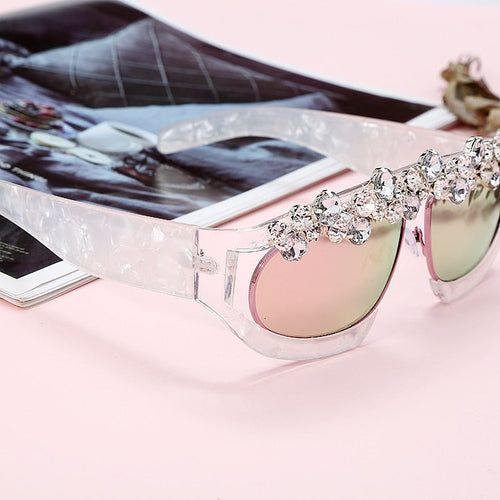 "Fashion Influence" Rhinestone Sunglasses Weekend Shade Sunglasses