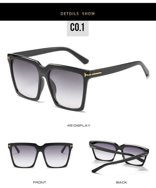 "Square Up" Oversize Sunglasses Weekend Shade Sunglasses