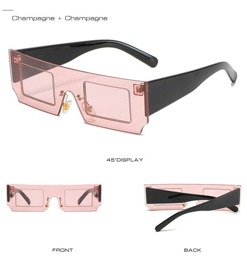 "Too Cool" Small Square Sunglasses Weekend Shade Sunglasses