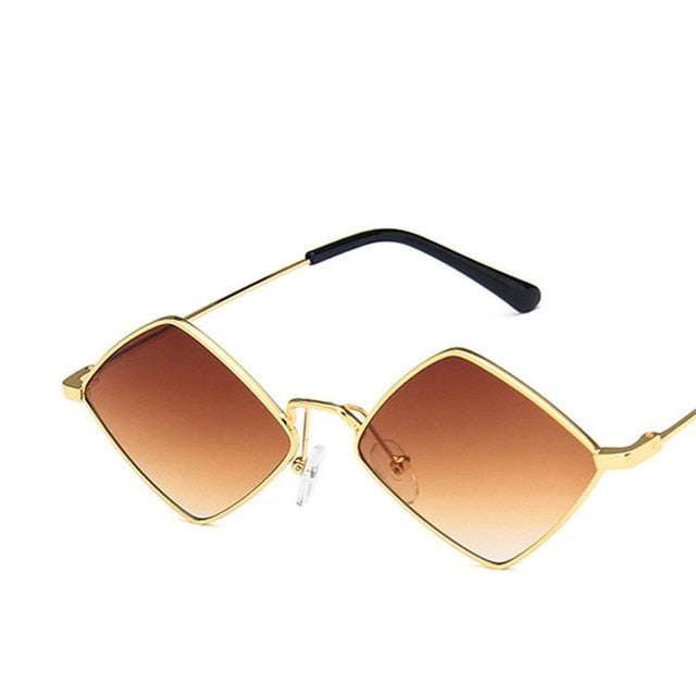 Retro Red Cateye Round Sunglasses