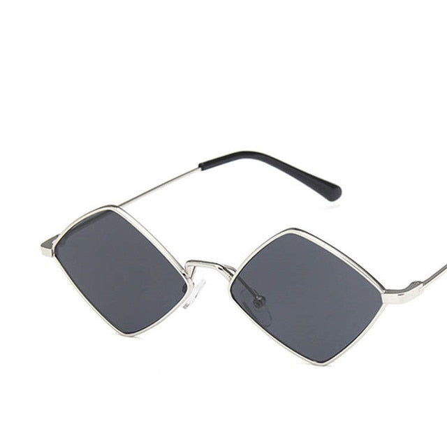 Retro Red Cateye Round Sunglasses