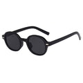 Oval Small Trendy Fashion Plastic Sunglasses Weekend Shade Sunglasses