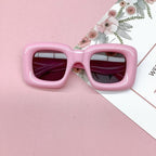 Kids Candy Color Plastic Sunglasses