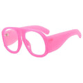 Trendy Vintage Oversize Round Glasses Weekend Shade Sunglasses