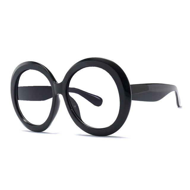 "Funky" Round Plastic Sunglasses