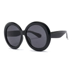"Funky" Round Plastic Sunglasses