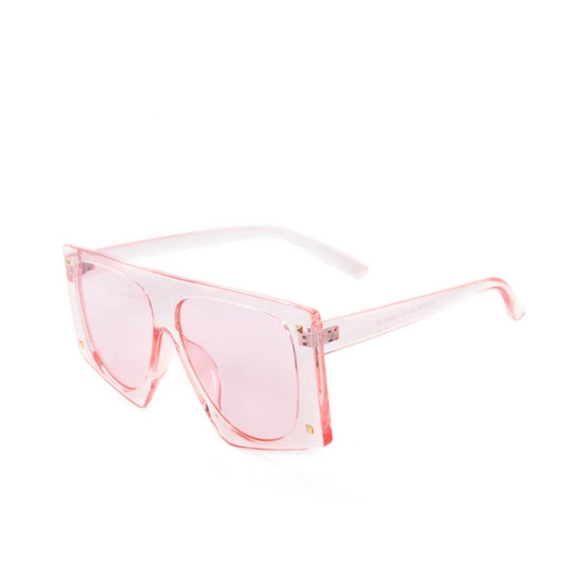 "Vacation" Oversize Square Sunglasses