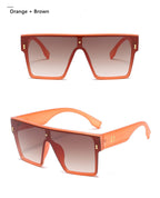 Fashion Oversize Square Glam Sunglasses Weekend Shade Sunglasses