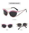 "Irish" Luxury Fashion Rhinestone Sunglasses Weekend Shade Sunglasses