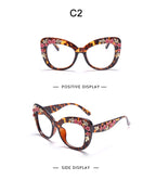 Golden Gal Square Plastic Anti Blue Light Glasses